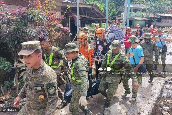 菲律宾山体滑坡死亡人数上升至68人