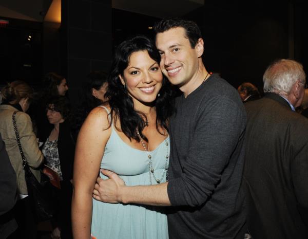 Sara Ramirez attends "Daddy Long Legs" at The Broad Stage on June 17, 2010 in Santa Monica, California with husband Ryan Debolt.