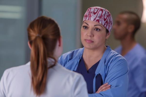 Sara Ramirez on "Grey's Anatomy." 