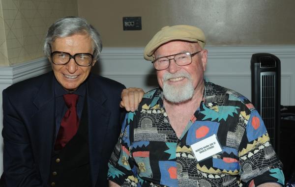 Kreskin and Charles Cyphers at the 2016 Mo<em></em>nster Mania Con