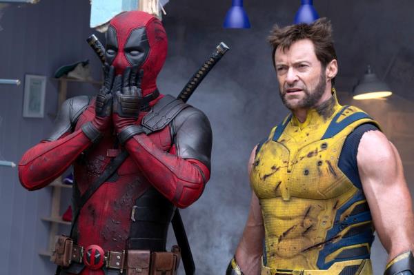 Ryan Reynolds and Hugh Jackman in "Deadpool and Wolverine"