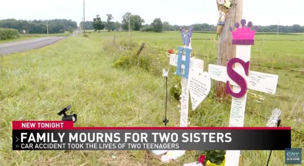 Hailey and Shelby Trumble were killed at the scene of the crash. 