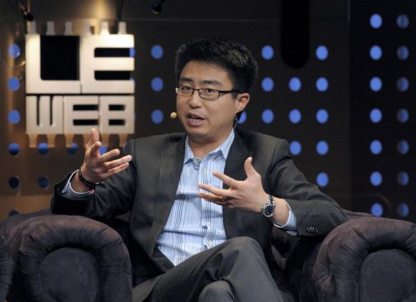 Peter Deng, Facebook Director of Product Management, speaking during a session at LeWeb Paris 2012