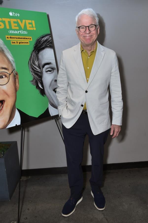 Steve Martin at "Steve! (Martin): A docu<em></em>mentary in 2 Pieces" on Monday, June 17, 2024, in Los Angeles.