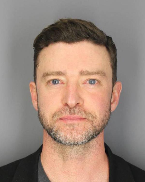 Justin Timberlake mug shot