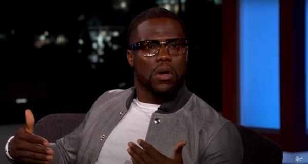 Kevin Hart on "Jimmy Kimmel Live!"