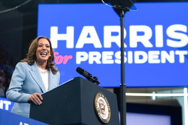 Harris is set to announce her vice presidential choice on Tuesday.