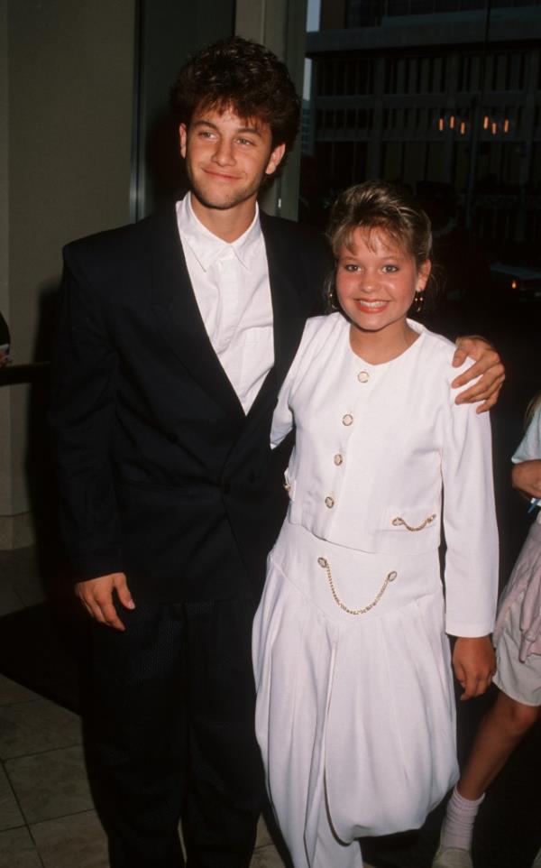 Kirk Cameron, Candace Cameron Bure in 1990