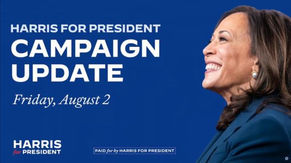 Vice President Kamala Harris got enough delegate votes Friday in the virtual roll call process to become the official Democratic nominee.