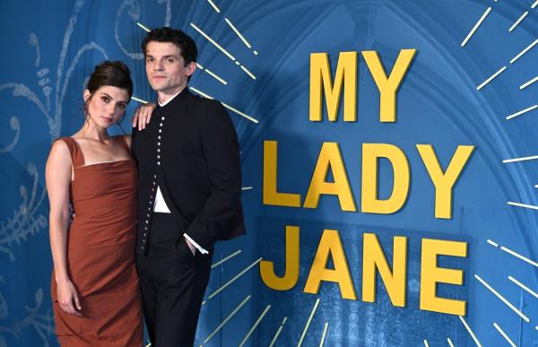 Emily Bader and Edward Bluemel star in "My Lady Jane." 