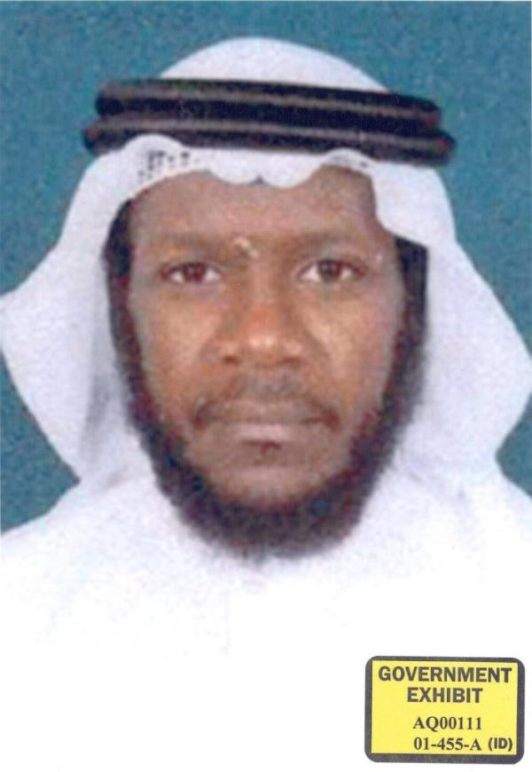 Handout photograph released 29 March 2006 by the US District Court showing Mustafa Ahmed Adam al-Hawsawi as it was introduced during the trial of Zacarias Moussaoui in Alexandria, Virginia