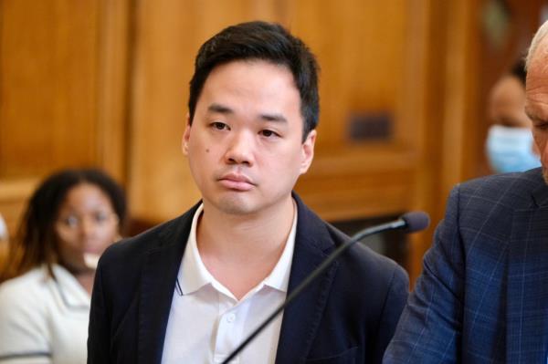 Winston Nguyen appears in Brooklyn Criminal Court.