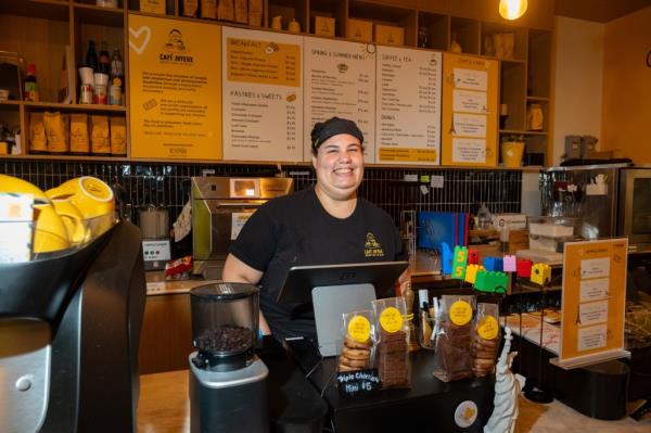 Diana Quendo, an employee at the cafe was also featured in the short, 47, a film a<em></em>bout a man with Down syndrome who finally gets a job at the age of 47. 
