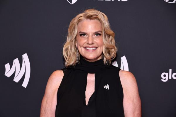 GLAAD President & CEO Sarah Kate Ellis attends the 35th Annual GLAAD Media Awards New York on May 11, 2024