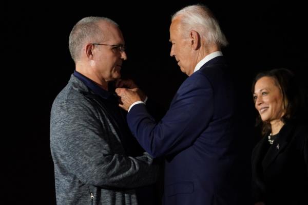 Paul Whelan and Joe Biden