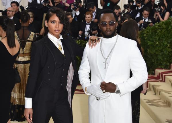 Cassie, Diddy at the 2018 Met Gala