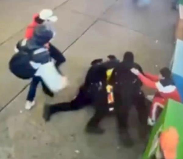 video capture of the fight