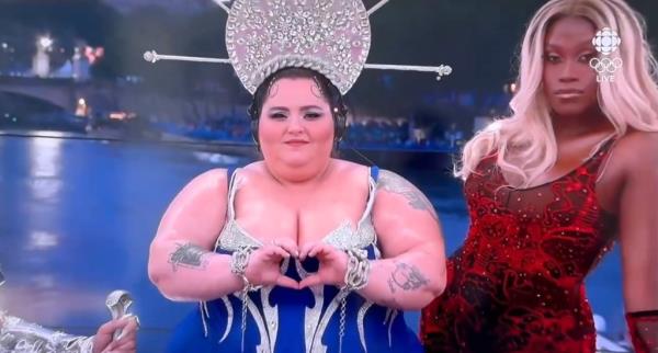 The drag performance during the Paris Olympics opening ceremony