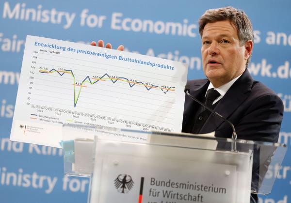 德国将2025年经济增长预期下调至0.3%